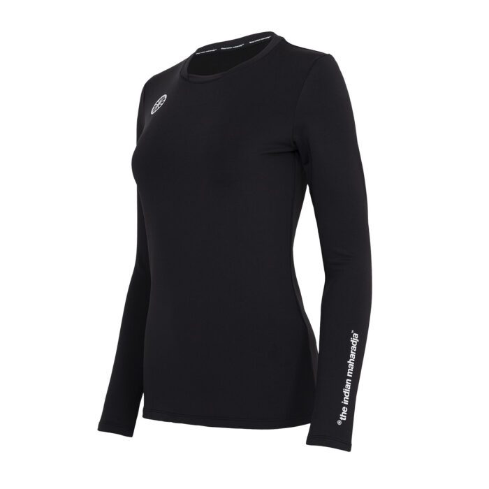 The Indian Maharadja thermo dames long sleeve shirt - zwart