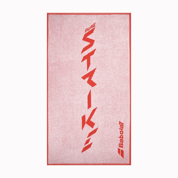 Babolat medium unisex towel / sporthanddoek - 50x90cm - strike rood