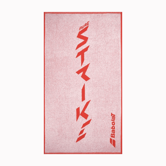 Babolat medium unisex towel / sporthanddoek - 50x90cm - strike rood
