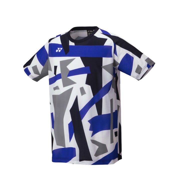 Yonex 16743EX unisex badminton tennis t-shirt - blauw/zwart
