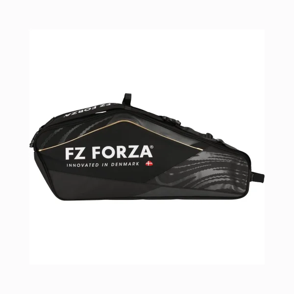 FZ Forza Tour line badminton racketbag - 6pcs - zwart/goud