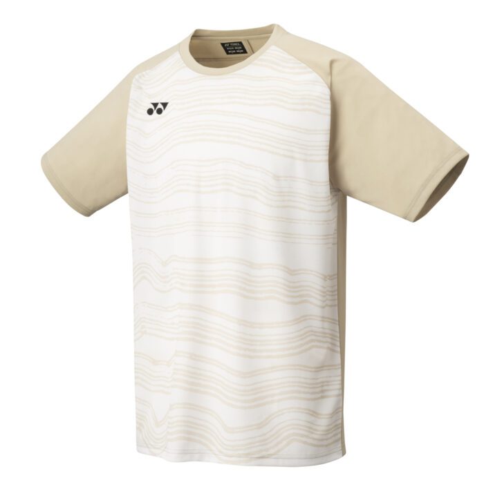 Yonex YM0050EX tennis badminton heren T-shirt - ice beige