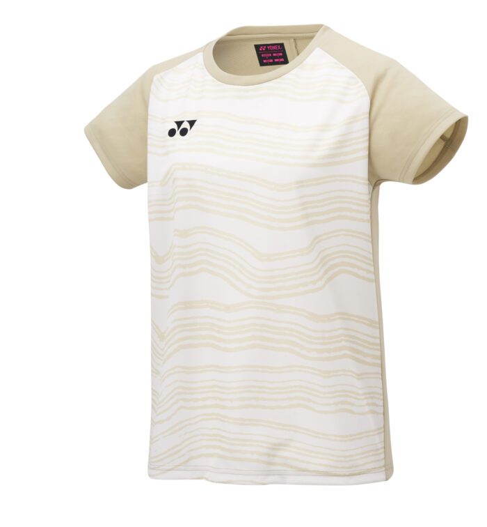 Yonex YW0050EX tennis badminton dames T-shirt - ice beige