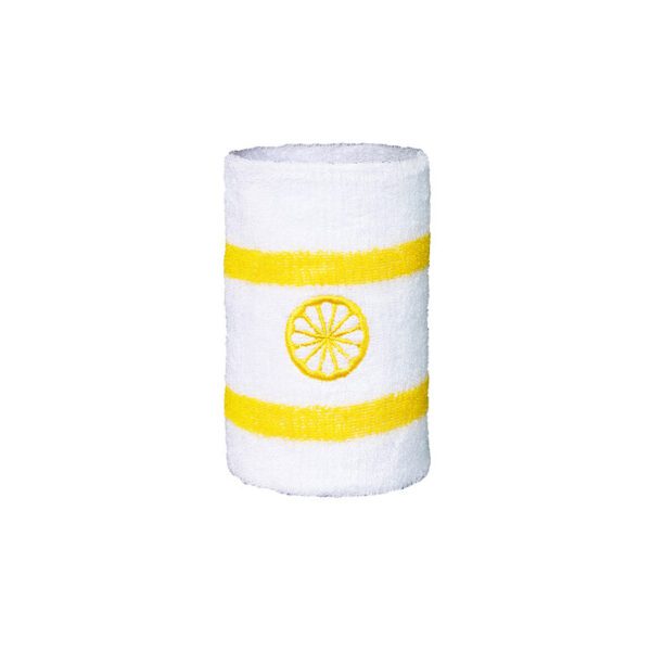 The Indian Maharadja Unisex striped sweatband / zweetband - warm yellow