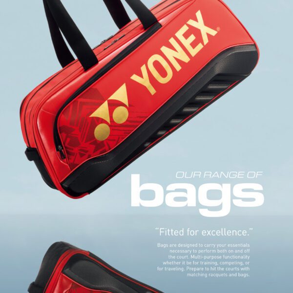 YONEX EXPERT Tournament Bag 02531WEX - rood
