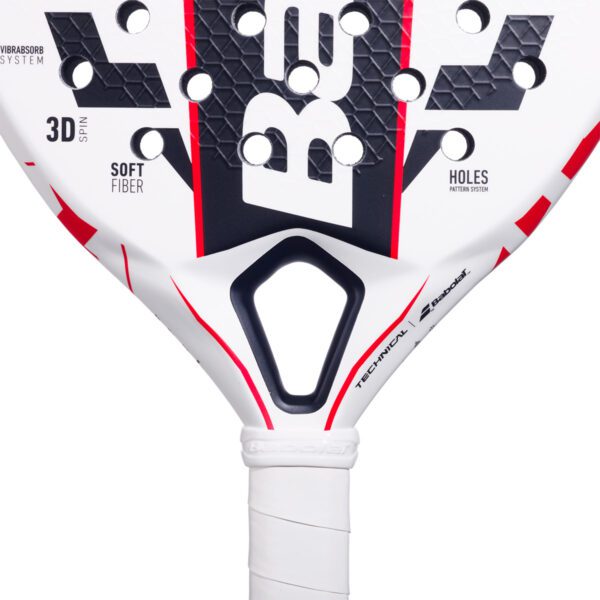 Babolat Vertuo Juan 'Wolf' LeBrón padelracket - wit