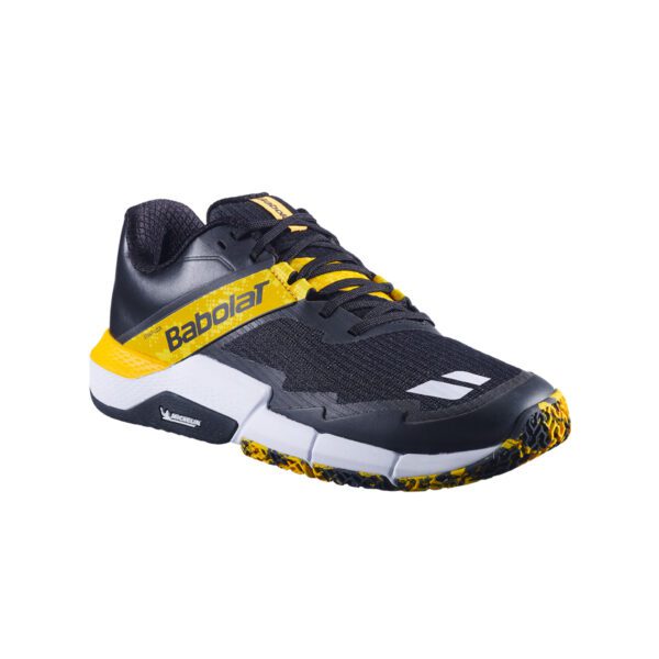 Babolat Jet MOVEA 2 padelschoenen heren - black / saffron