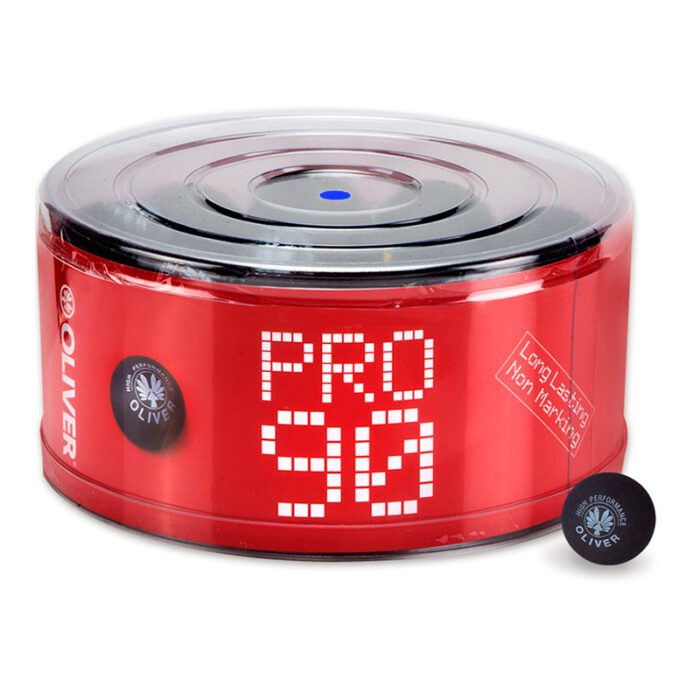 Oliver box 24stuks Pro90 squashballen - blauwe stip