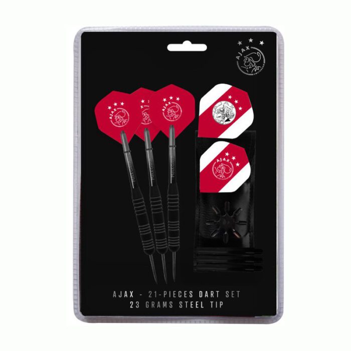 AJAX 21-delig darts gift set - 23gram steel tip