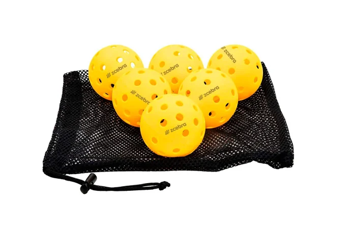 ZCEBRA Onsight pickleball ballen- 6 ballen