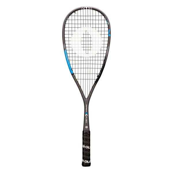 Oliver Apex F/90 squashracket - trillingsarm - grijs/blauw