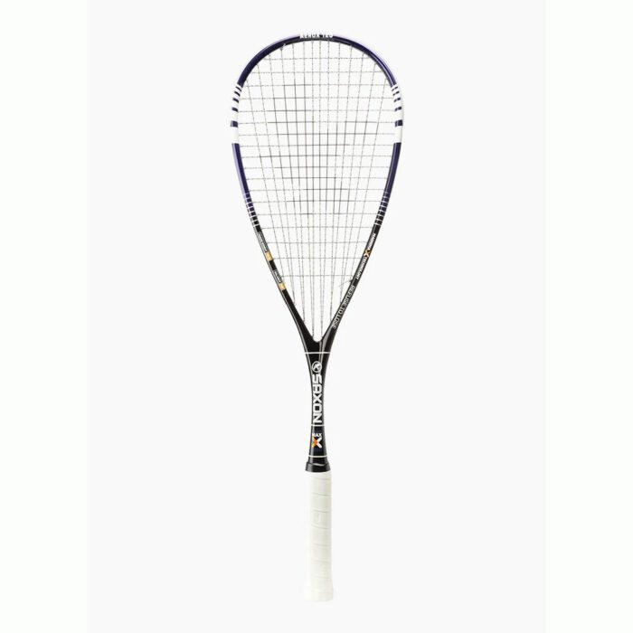 SAXON Aerox 125 squashracket  - controle - zwart/blauw