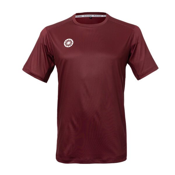 The Indian Maharadja heren Agility T-shirt - bordeaux
