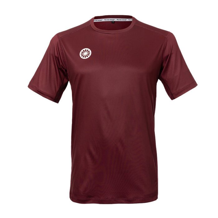 The Indian Maharadja heren Agility T-shirt - bordeaux