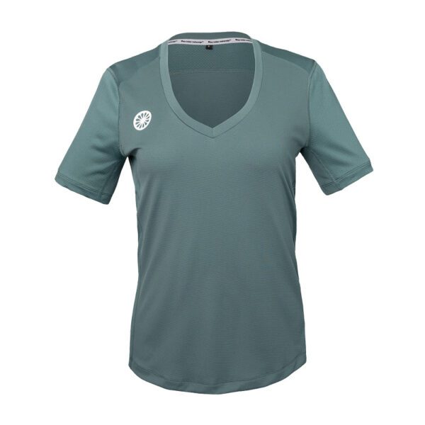 The Indian Maharadja Kadiri women / dames agility shirt - pewter grey
