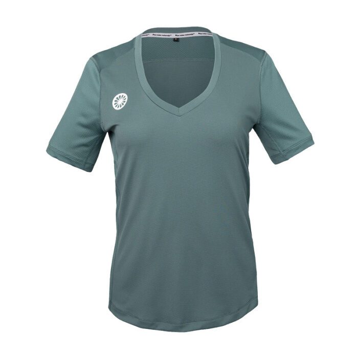 The Indian Maharadja Kadiri women / dames agility shirt - pewter grey