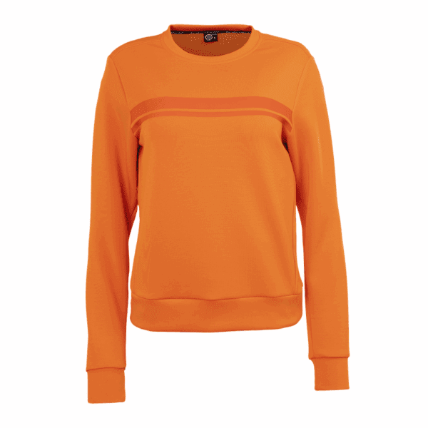The Indian Maharadja soft supreme women dames sweater - sunset orange