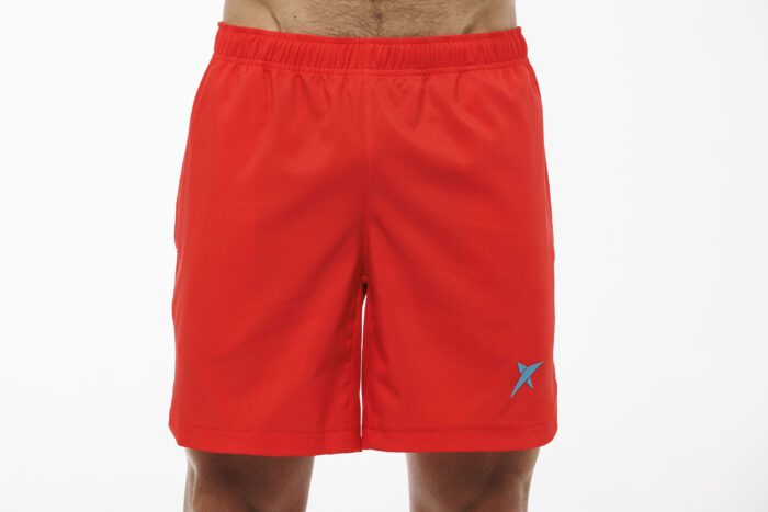Drop Shot Naos heren padel short - rojo / rood - maat L