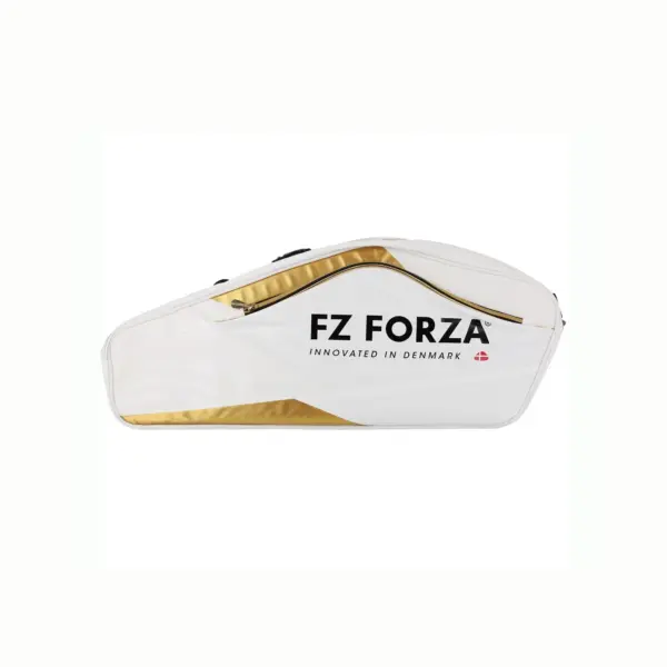 FZ Forza Tour line badminton racketbag - 15pcs - wit / goud