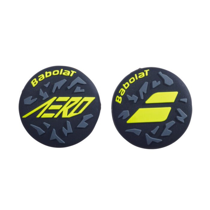 Babolat AERO Custom tennis dempers - x2 - grijs / geel