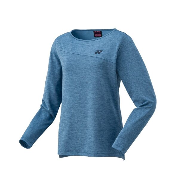Yonex 16313EX long sleeve dames sport shirt - smoke blue