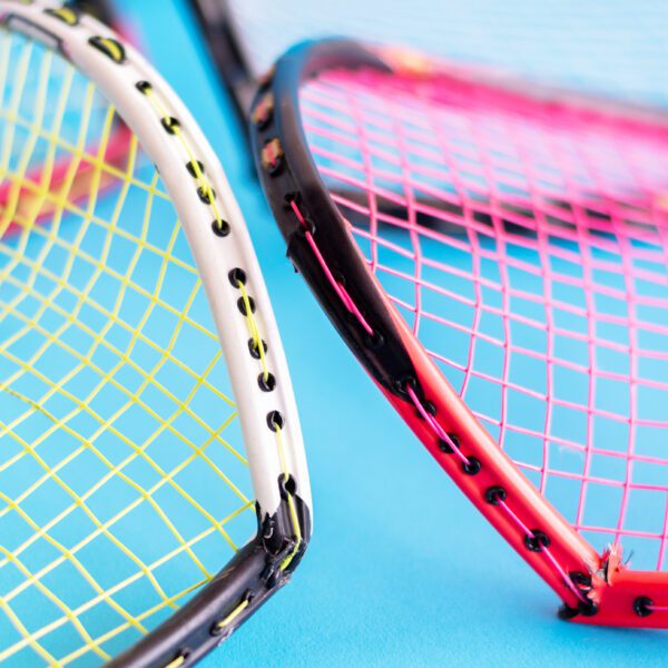 Badmintonrackets bespannen / bespanning naar keuze
