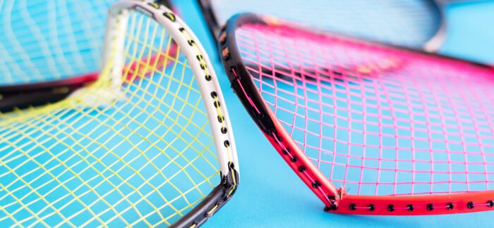 Badmintonrackets bespannen / bespanning naar keuze