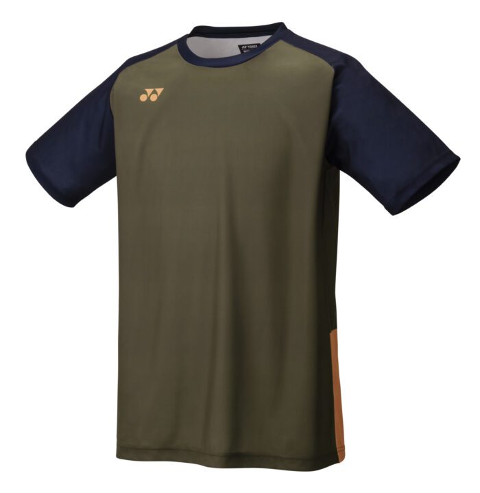 Yonex 16745EX heren crew neck shirt - oil brown