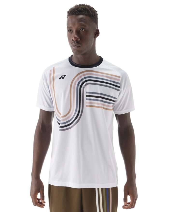 Yonex 16747EX heren crew neck shirt - retro white