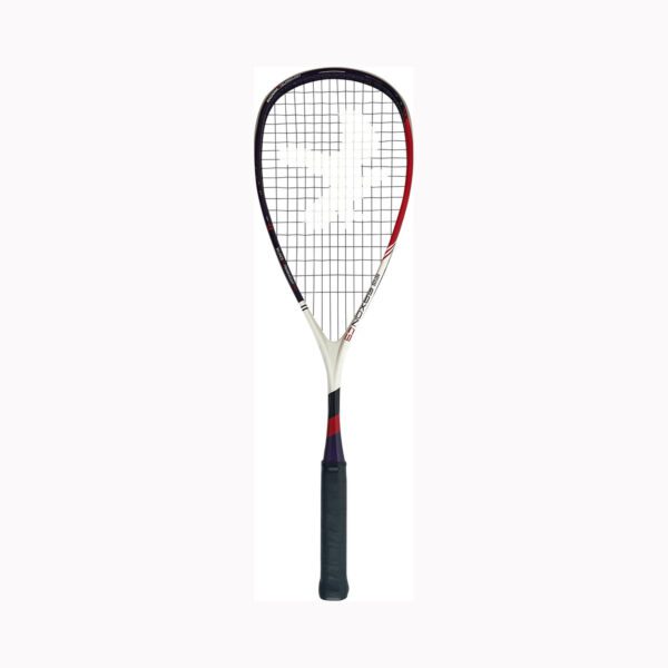 SAXON C9 squashracket  - touch - wit/rood