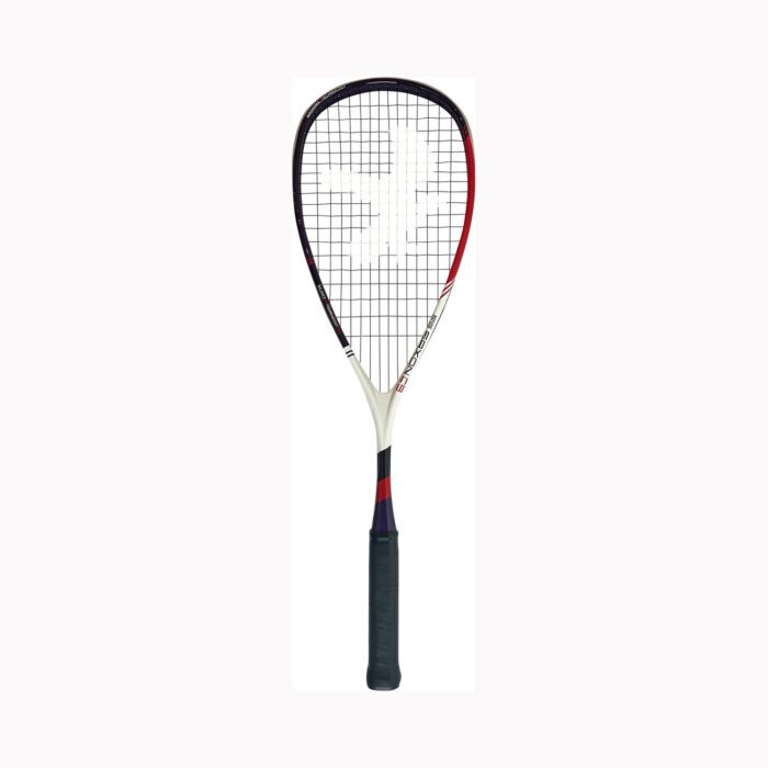 SAXON C9 squashracket  - touch - wit/rood