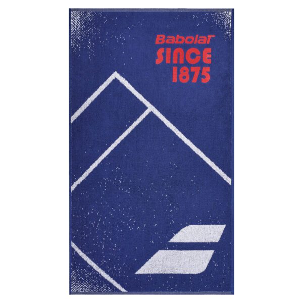 Babolat medium unisex towel / sporthanddoek - 50x90cm - sodalite blue