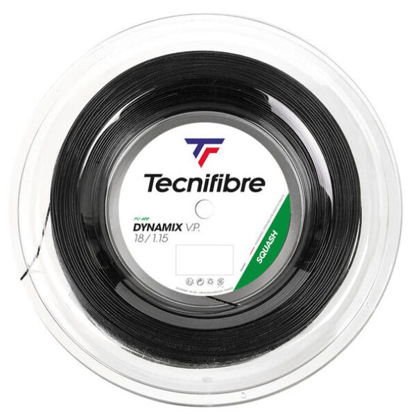 Tecnifibre Dynamix VP squash snaar coil - 1,20mm - zwart