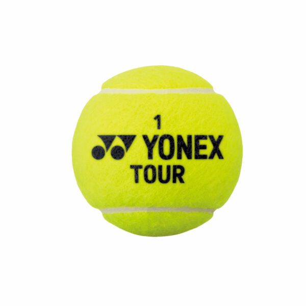 Alternative view of YONEX TOUR tennisbal - ITF approved - blik met 4 stuks