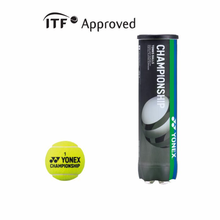 YONEX Championship tennisbal - ITF approved - blik met 4 stuks