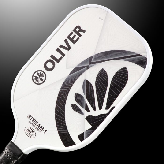 Oliver Stream-1 pickleball racket -  wit / zwart